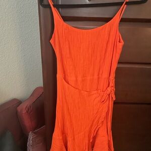 Gianni Bini Bold Orange Dress